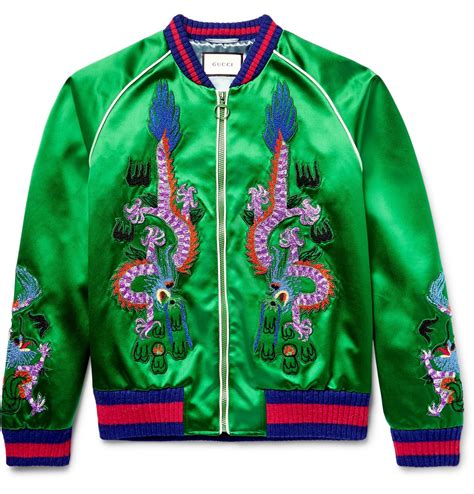 green GUCCI Men Jackets 